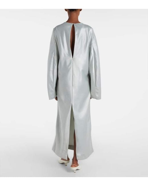 Calvin Klein White Alba Maxi Dress