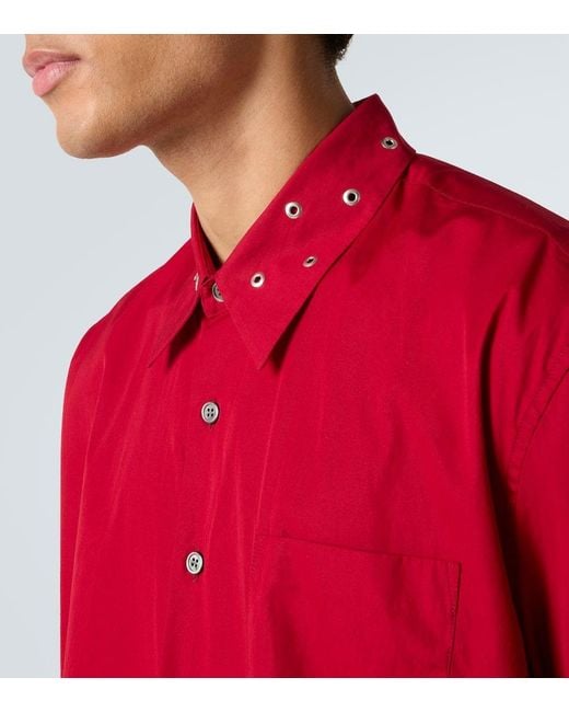 Camicia Above di Our Legacy in Red da Uomo