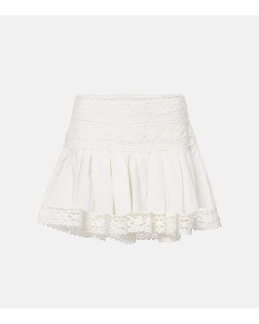Isabel Marant White Violana Minirock