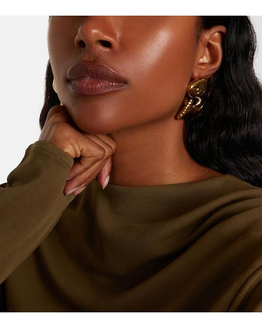Jacquemus White Poisson Earrings
