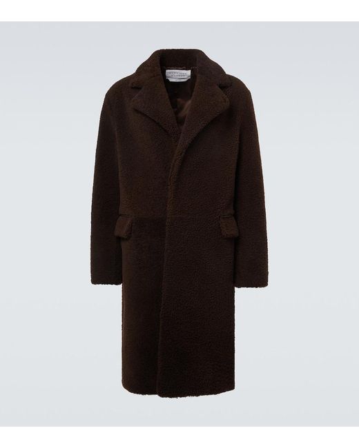 Gabriela Hearst Mantel Teddy Aus Shearling in Black für Herren