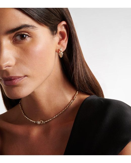 Orecchini Serpentine di SHAY in White