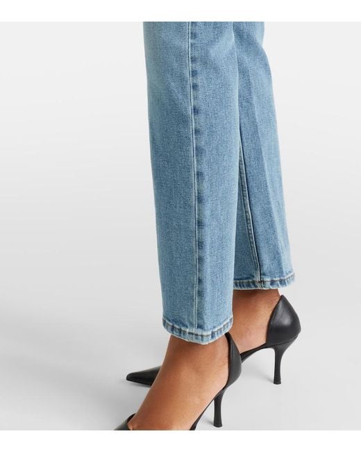 TOVE Blue Marlo Straight Jeans