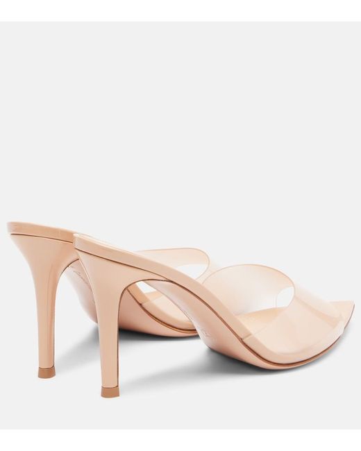 Gianvito Rossi Multicolor Elle 85 Tpu Mules