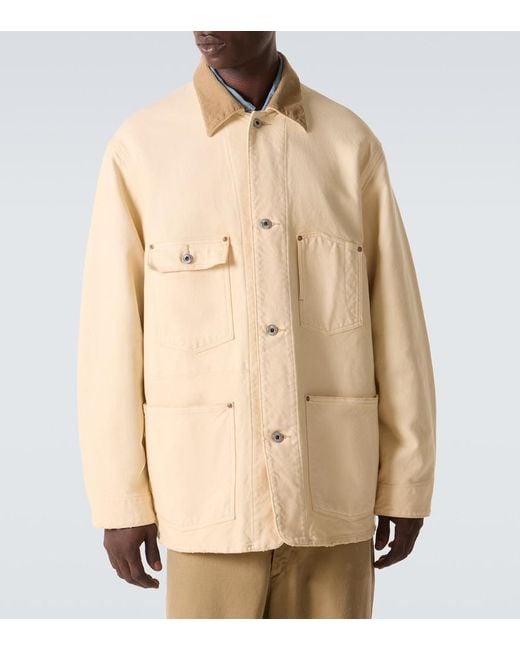 Giacca Vintage di A.PRESSE in Natural da Uomo