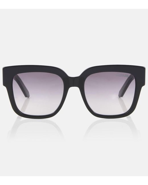 Dior Brown Dioresille S1I Oversized Square Sunglasses