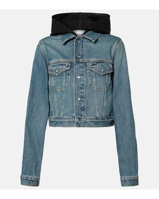 Alaïa Blue Denim Jacket