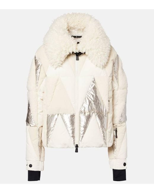 Veste Doudoune De Ski Pamiers A Capuche Moncler en coloris Natural