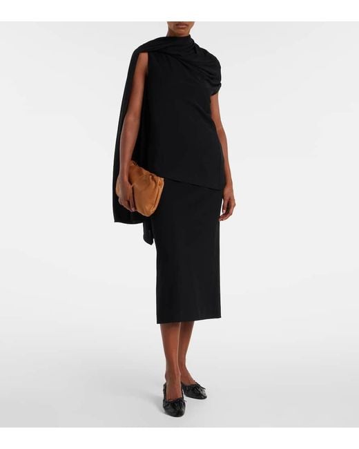 Herbert Levine Black Pumps Gather Around Aus Leder