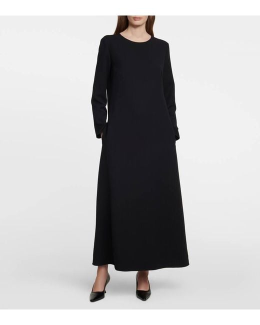 The Row Black Maxikleid Lucinda