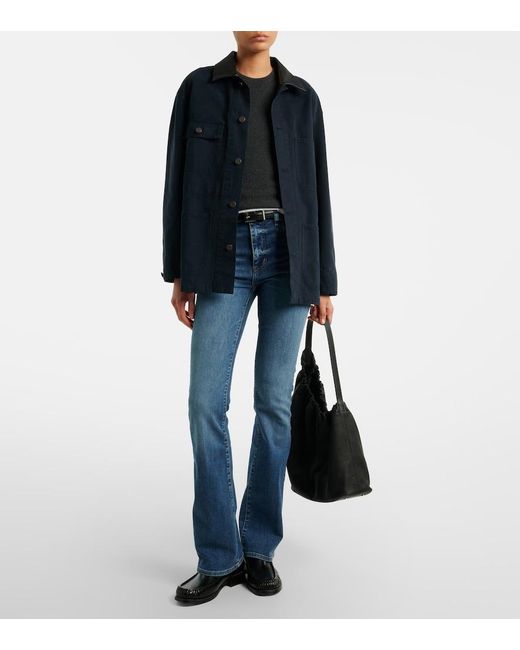 FRAME Blue Reboot Bootcut Jeans