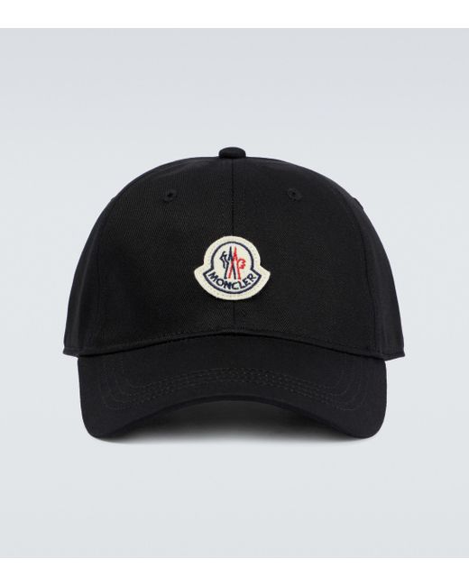 Moncler Cotton Logo Baseball Cap in 