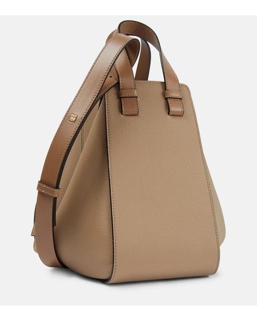 Loewe Brown Hammock Small Leather Shoulder Bag