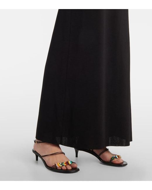 Abito Lungo Ruslan di Khaite in Black