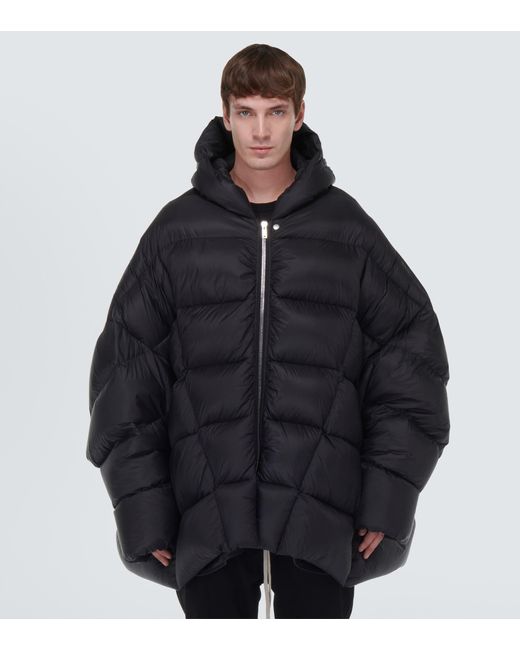 Rick Owens Jumbo Peter Down Coat in Black for Men | Lyst