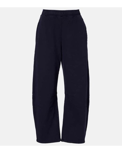 Citizens of Humanity Blue Miro Cotton Fleece Sweatpants