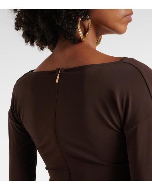 Vestido Largo Kaiser Con Cinturon Max Mara de color Brown