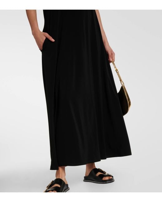 Max Mara Black Supremo Midi Dress - Leisure