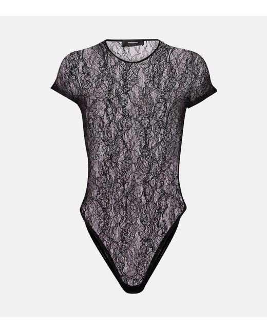 Wardrobe NYC Black Body Aus Spitze