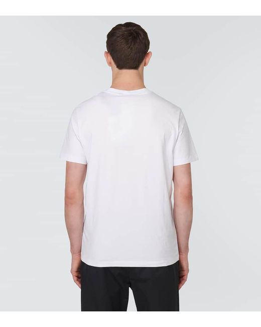 Set di 3 T-shirt in jersey di cotone di Moncler in Multicolor da Uomo