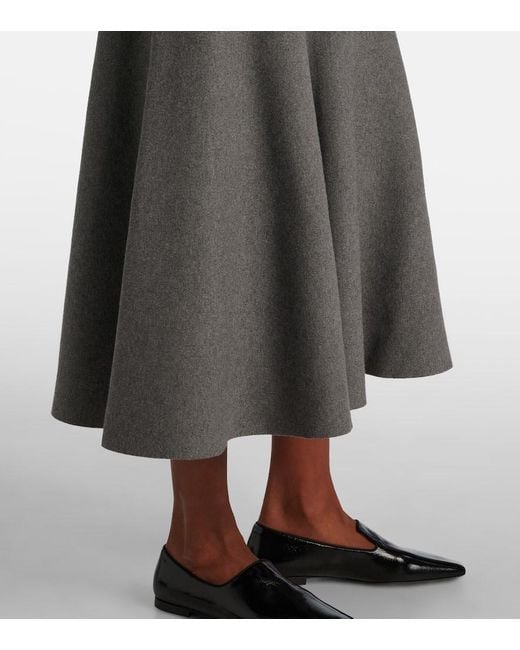 Gonna Midi Gabrielle di Frankie Shop in Gray