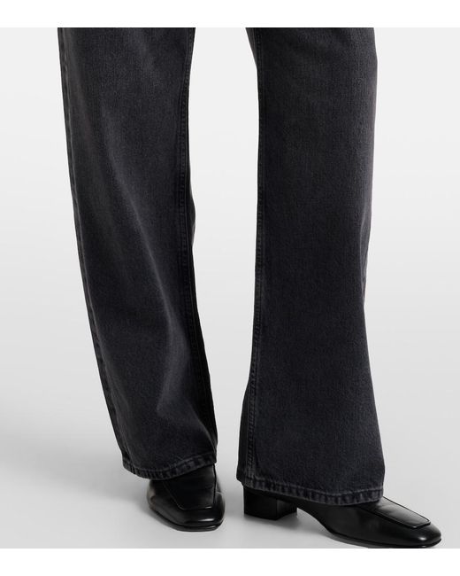 Citizens of Humanity Blue Lindz Low-Rise Straight Jeans