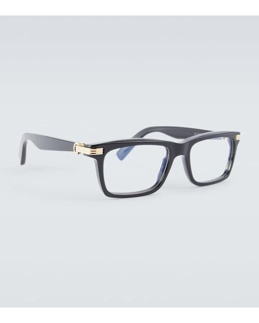 Cartier Brown Square Glasses for men