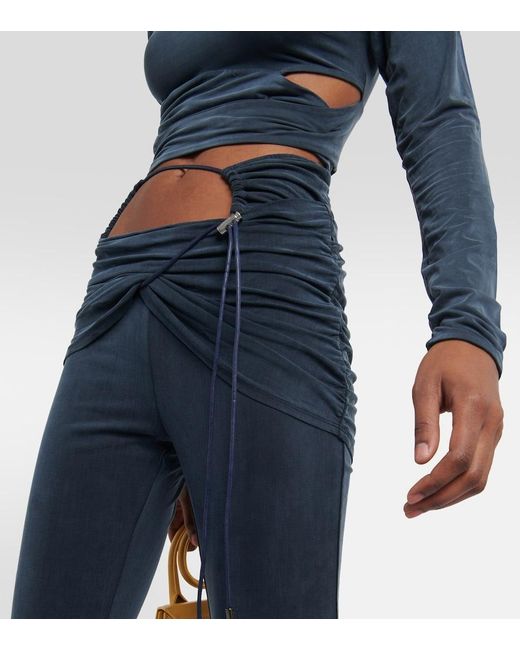 Jacquemus Blue Le Pantalon Espelho