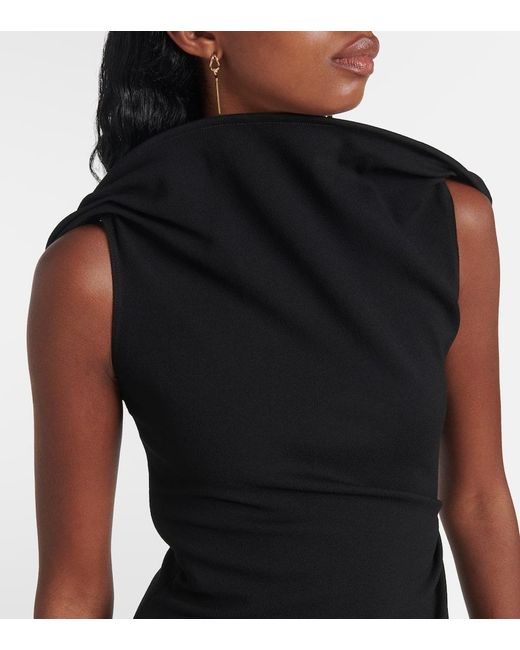 Abito in jersey di Jacquemus in Black
