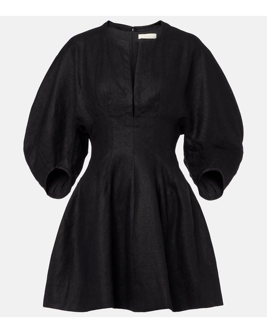 Abito Corto Soleil di Faithfull The Brand in Black