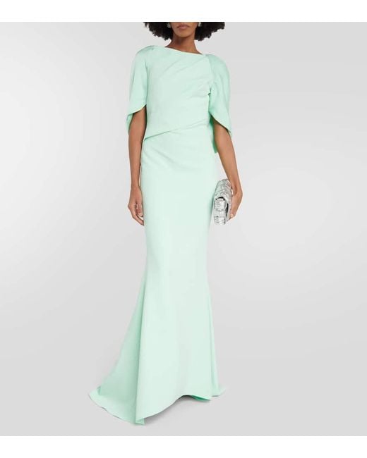 Abito Lungo di Safiyaa in Green