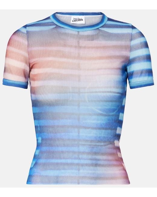 T-Shirt di Jean Paul Gaultier in Blue