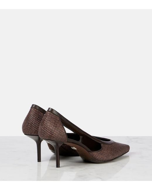 Escarpins Straw Max Mara en coloris Brown