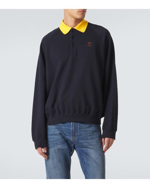 Polo di Versace in Blue da Uomo