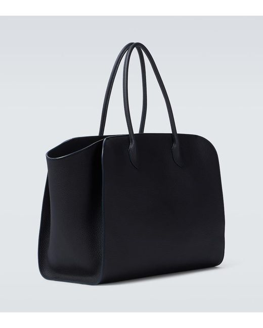 【送料関税込】THE ROW - ブラックレザー マーロ トート Small To Go Tote レザー製のバッグ ブラック – The Row