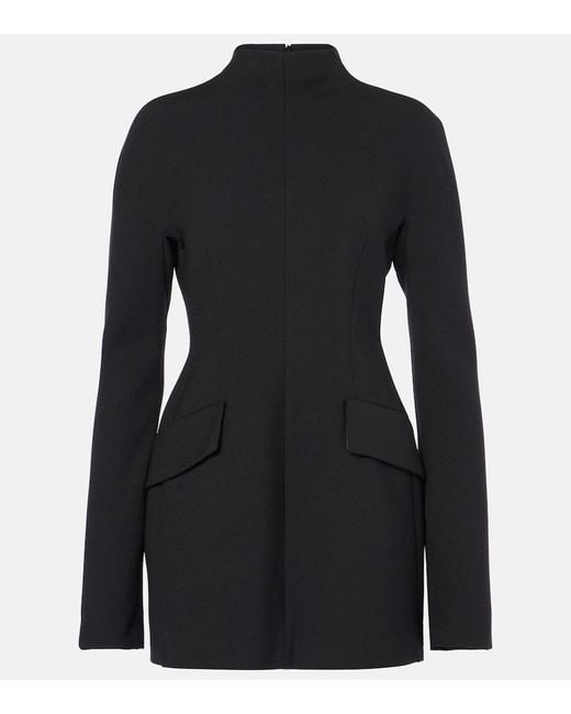 Sportmax Black Tefrite Minidress