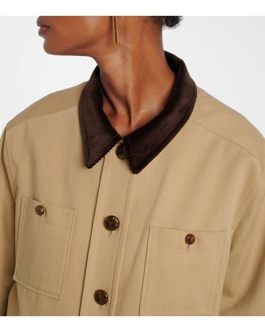 Blazé Milano Natural Lokai Cotton Canvas Jacket