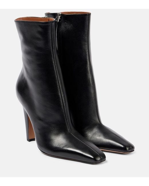 Paris Texas Black Belle 100 Leather Knee-High Boots