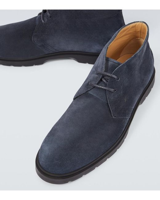 Tod's Blue Boots for men