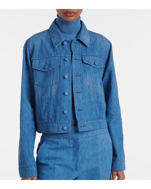 Gabriela Hearst Blue Roland Denim Jacket
