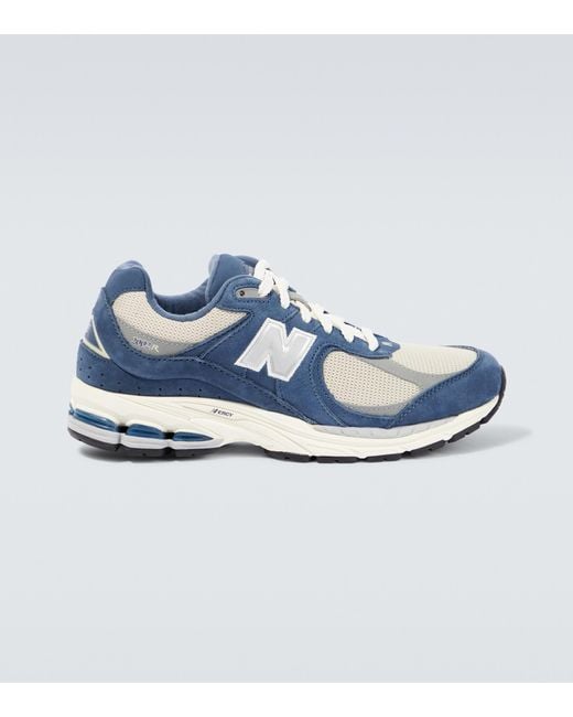 New Balance Blue 2002r Suede Sneakers for men