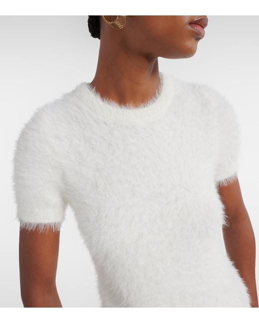 Velvet White Kit Top