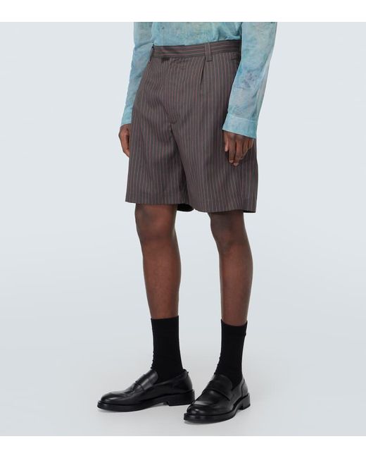 Winnie New York Shorts aus Wolle und Seide in Gray für Herren