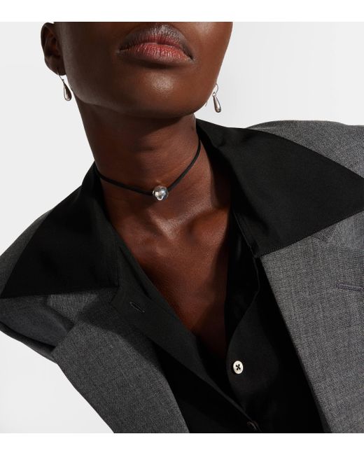 Sophie Buhai Metallic Sigrid Small Sterling Silver Choker