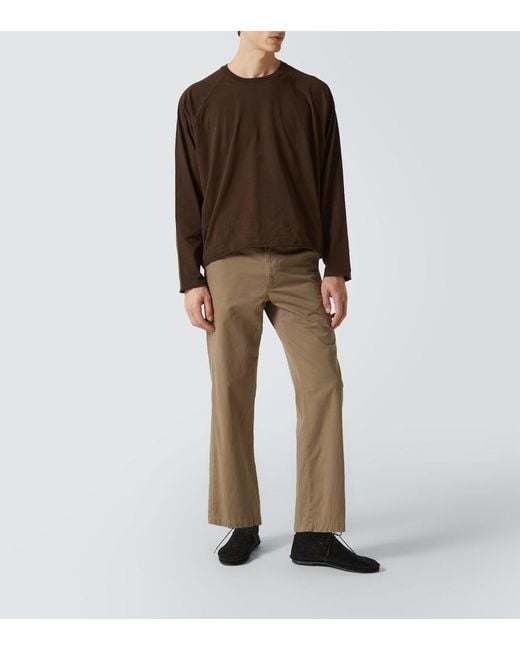 The Row Natural Zach Cotton And Cashmere Gabardine Chinos for men
