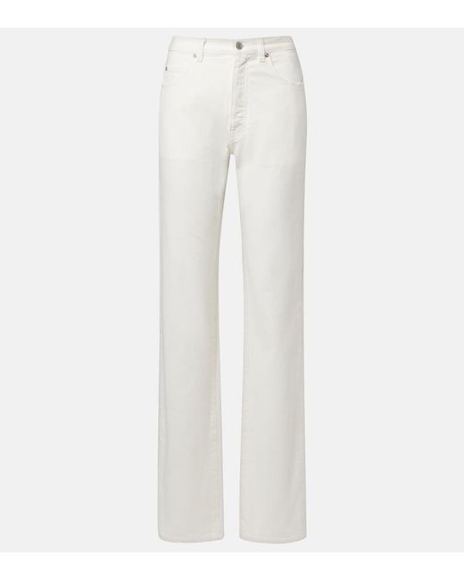 Calvin Klein White Straight Jeans 06