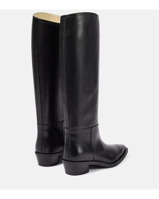 Botas Altas Bronco De Piel Proenza Schouler de color Black