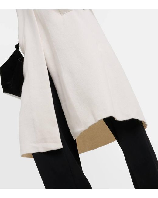 Lisa Yang Natural Eileen Single-breasted Cashmere Coat
