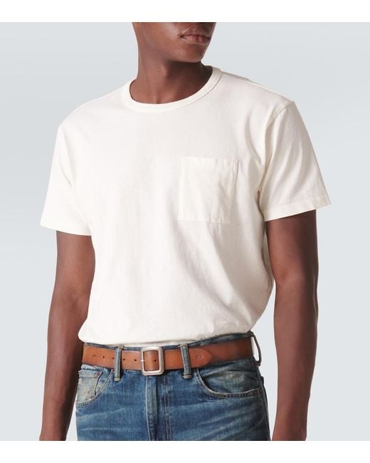 RRL White Set Of 2 Cotton Jersey T-Shirts for men