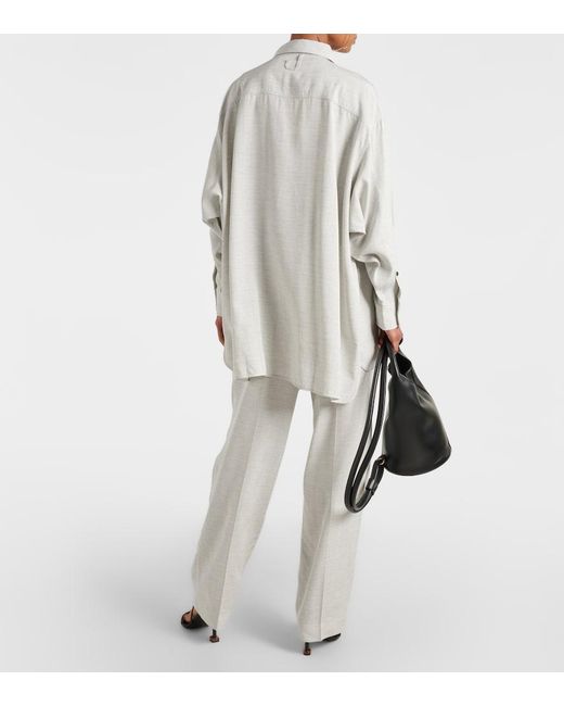 Jacquemus White Le Chemise Poche Shirt